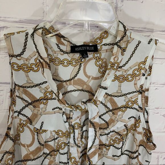 Ashley Blue large anchor top - Picture 2 of 6